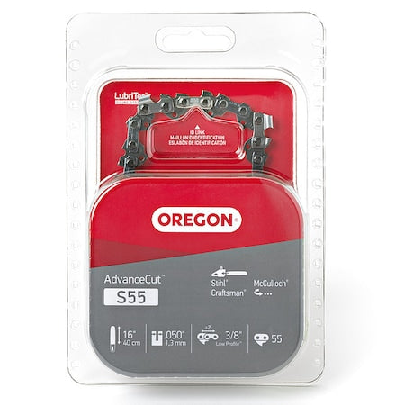 Low Prof, Semi Chisel Chain, 16", 55Dr Link