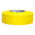 Flagging Tape, No Legend, Yellow, 1 3/16 in Wide x 150 ft Length, Vinyl, 4.5 mil