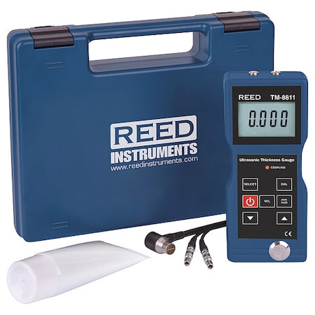 Ultrasonic Thickness Gauge, 7.9" (200mm), includes Traceable Certificate