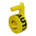 Barricade Tape Dispensor, Yellow, 14 oz.