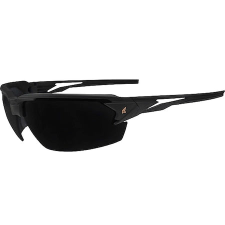 Pumori, Safety Glasses, Anti-Fog & Anti-Scratch, Smoke Lens, Black Frame, Half-Frame, Polarized