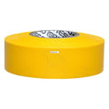 Flagging Tape, No Legend, Yellow, 1 3/16 in Wide x 300 ft Length, Vinyl, 2 mil