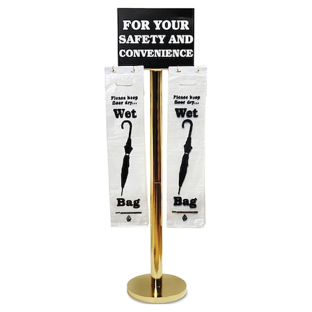 Wet Umbrella Bag Stand,16Wx12Dx54-1/2H