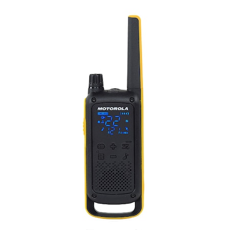 Handheld Two-Way Radio, NiMh, 12 hr, 0.3 lb