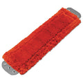 Mop Head, Microfiber, Heavy-Duty, 16 x 5, Red