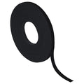 Straps, Self-Grip, 1/2x75 ft., Black, 75', 1/2" W, Black