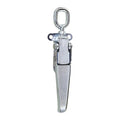 Draw Latch, Silver, 1.5 in H