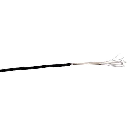High Temp and High-Voltage Wire, TFE, 18 AWG, Red, Stranded, 300V, 50 ft