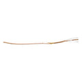 High Temp and High-Voltage Wire, TFE, 22 AWG, White, Stranded, 300V, 50 ft