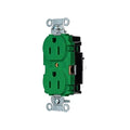 Straight Blade Receptacle, 5-15R, 15 A, 125V AC, 2 Pole, 3 Wire, Surface Mount, Grounded