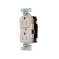 Straight Blade Receptacle, 5-15R, 15 A, 125V AC, 2 Pole, 3 Wire, Surface Mount, Grounded