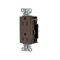 Straight Blade Receptacle, 5-15R, 15 A, 125V AC, 2 Pole, 3 Wire, Surface Mount, Grounded