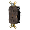 Straight Blade Receptacle, 5-20R, 20 A, 125V AC, 2 Pole, 3 Wire, Surface Mount, Grounded