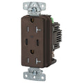 USBReceptacle, 20A, 1hp, Brn, Thrmplstc