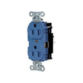 Straight Blade Receptacle, 5-15R, 15 A, 125V AC, 2 Pole, 3 Wire, Surface Mount, Grounded