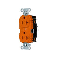 Straight Blade Receptacle, 5-20R, 20 A, 125V AC, 2 Pole, 3 Wire, Surface Mount, Grounded