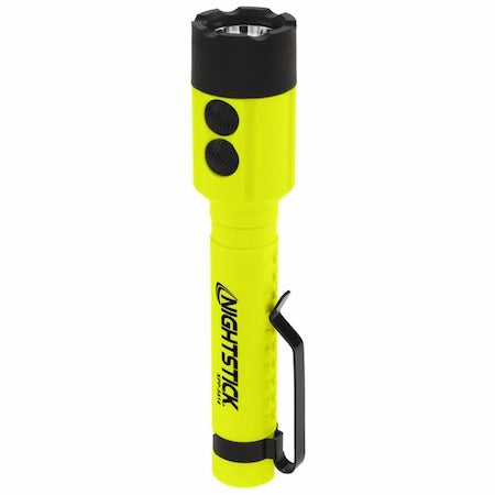 Intrinsically Safe Handheld Flashlight, Black, Green, AA