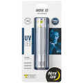 Flashlight, CR123A, 4-3/4 in H, 7/8 in Dia, Silver