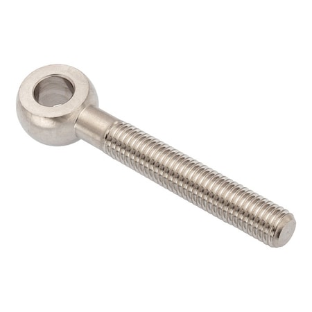 Fixed Rod End, Stainless Steel, Plain, M12-1.75 Thrd Sz, 77 mm Thrd Lg