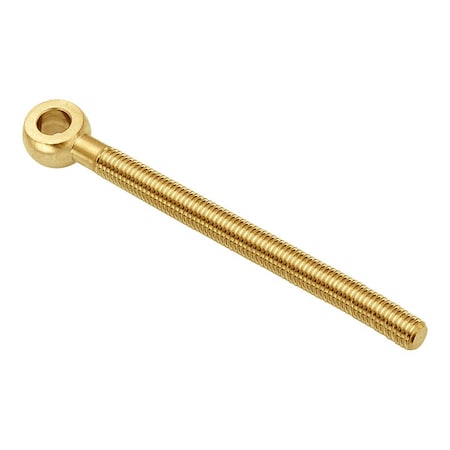 Fixed Rod End, Brass, Plain, M16-2.00 Thrd Sz, 118 mm Thrd Lg