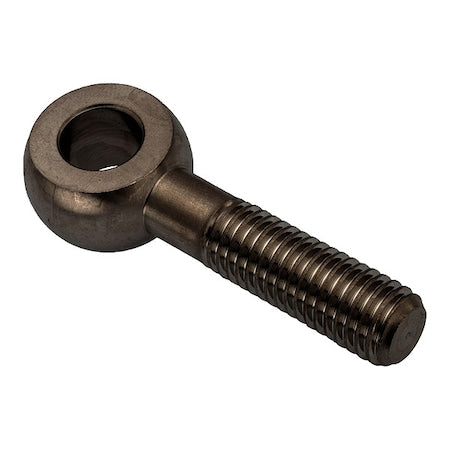 Fixed Rod End, Steel, Black Oxide, M20-2.50 Thrd Sz, 38 mm Thrd Lg