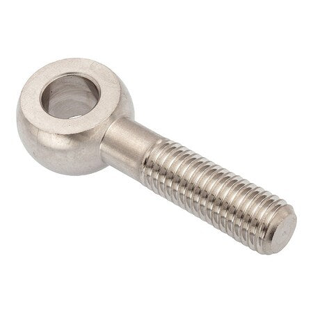 Fixed Rod End, Stainless Steel, Plain, M20-2.50 Thrd Sz, 38 mm Thrd Lg