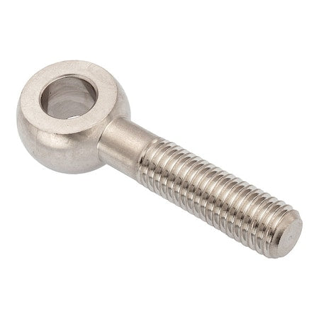 Fixed Rod End, Stainless Steel, Plain, M20-2.50 Thrd Sz, 48 mm Thrd Lg