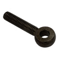 Fixed Rod End, Stainless Steel, Black Oxide, 3/8""-16 Thrd Sz, 1 1/2 in Thrd Lg