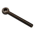 Fixed Rod End, Stainless Steel, Black Oxide, 3/8"-24 Thrd Sz, 3 in Thrd Lg