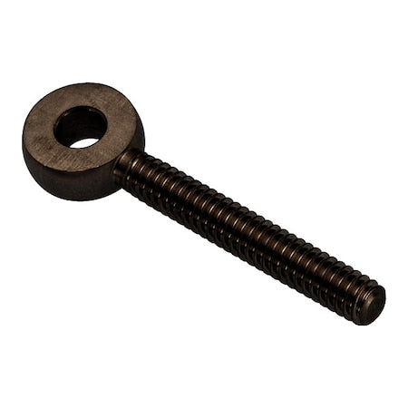 Fixed Rod End, Stainless Steel, Black Oxide, 1/4""-20 Thrd Sz, 1 1/2 in Thrd Lg