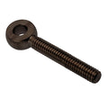 Fixed Rod End, Steel, Black Oxide, 5/16"-24 Thrd Sz, 1 1/2 in Thrd Lg