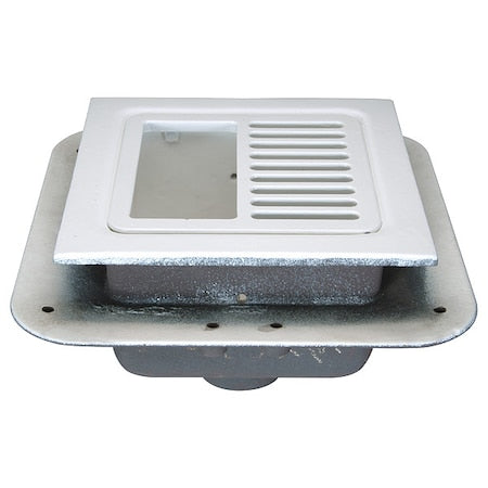 Floor Floor Sink, ABS, Cast Iron, 3"", No-Hub
