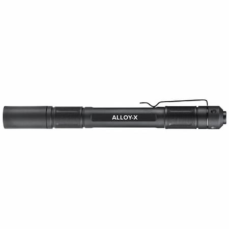 Pen Light, LED, Lithium Ion, 500 lm, Black