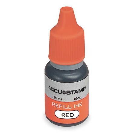 Pre-Inked Stamps, Red, 0.35 oz.