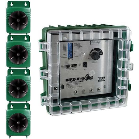 Electronic Bird Repeller, 9 in H, 9 in W