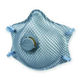 Disposable Respirator, N99, Exhale Valve, Dual Straps, Dura-Mesh Shell, Molded Nose Bridge, M, PK 10