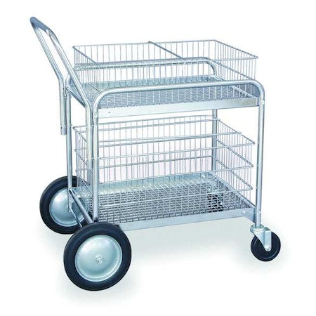 Mail Cart, 30 In. L x 23 In. W x 38 In. H