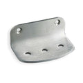 Soap Dish, Silver, 2-1/4x5x3In