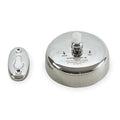 Stainless Steel, Nylon Cord, Retractable Clothesline, Bright Polished