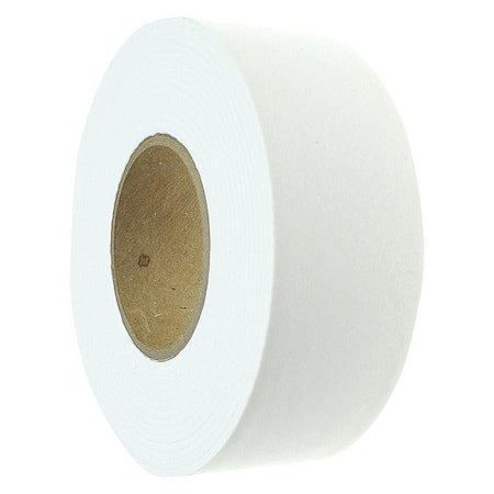 Flagging Tape, No Legend, White, 1 3/16 in Wide x 300 ft Length, Polyethylene, 2 mil