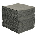 Sorbent Pad, 20 gal, 15 in x 19 in, Universal, Gray, Polypropylene