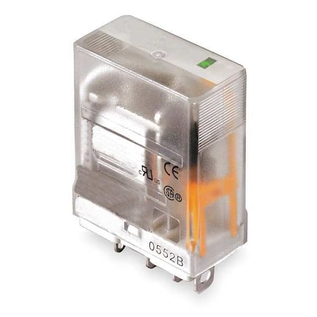 Plug-In, General Purpose Relay, Square, 15 A, 5 Pins