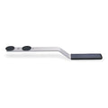 Duct Stretcher, 16 in, Aluminum Handle, Steel Wheels