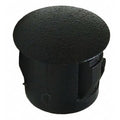 Hole Plug, Hole D 9/16 In, Blk, PK25