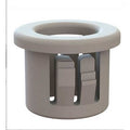 Bushing, Nylon, OD 0.531 In, Wh, PK25