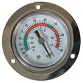 Analog Panel Mt Thermometer, -40 to 60F