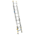 16 ft Aluminum Extension Ladder, 250 lb Load Capacity