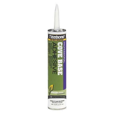 Construction Adhesive, Cove Base Plus Series, Beige, 10.5 oz, Cartridge