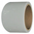 Floor Marking Tape, vinyl, No Legend, White, 3 in W., 7 mil Thickness
