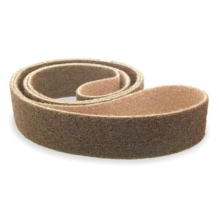 Sanding Belt, 1/2 in W, 12 in L, Coated, Aluminum Oxide, 100 Grit, Fine, YP0998W, Green